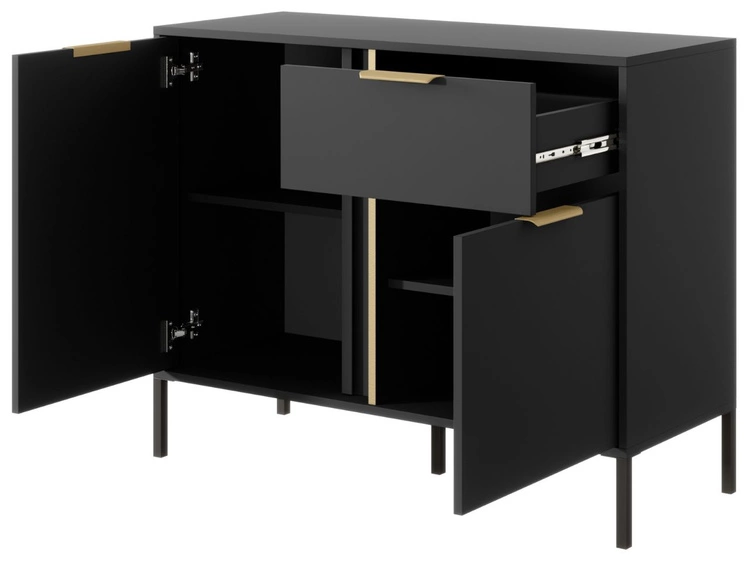 Zestaw mebli do salonu 2 Drino Antracyt