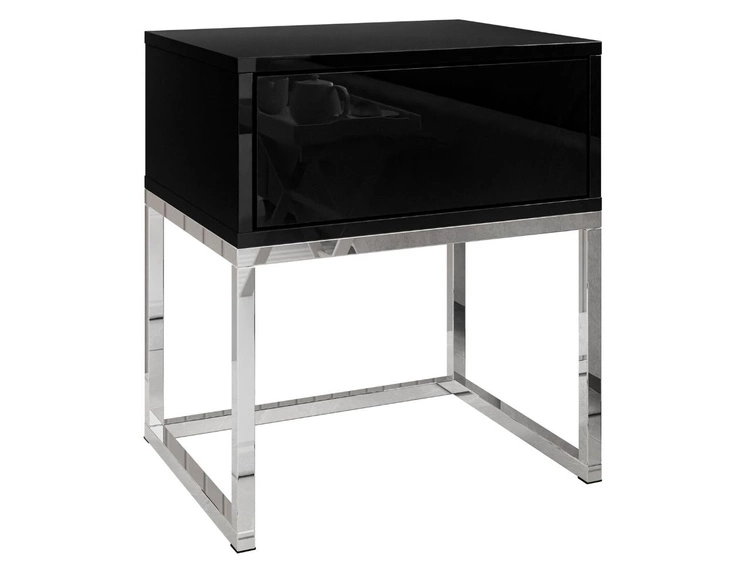 Czarny połysk \ Push to open \ Srebrny