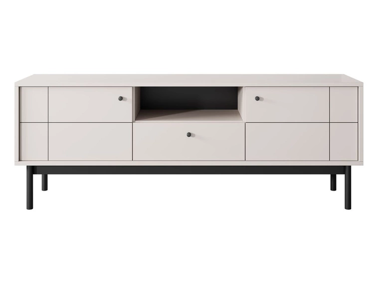 Szafka pod telewizor z szufladami i drzwiczkami Julio Kaszmir