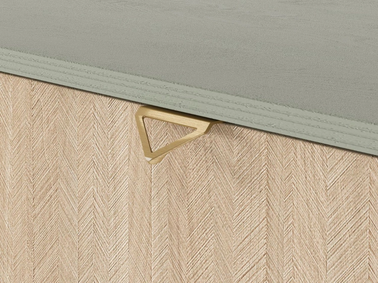 Komoda z trzema szufladami Modena Eukaliptus