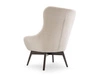 Fotel na nożkach Deves Caro Beżowy