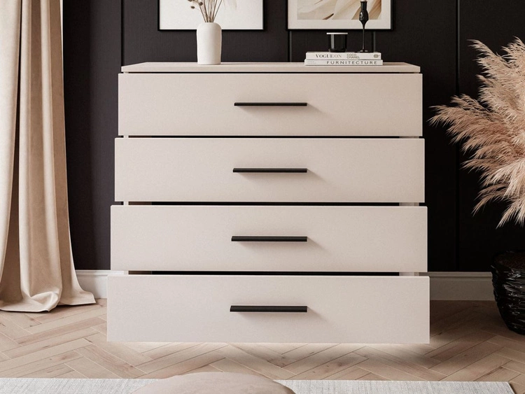 Komoda z szufladami i oświetleniem LED Nuveo Kaszmir