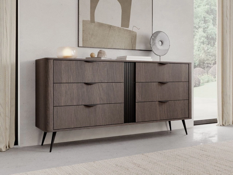 Komoda z sześcioma szufladami Magico Dąb Dunin