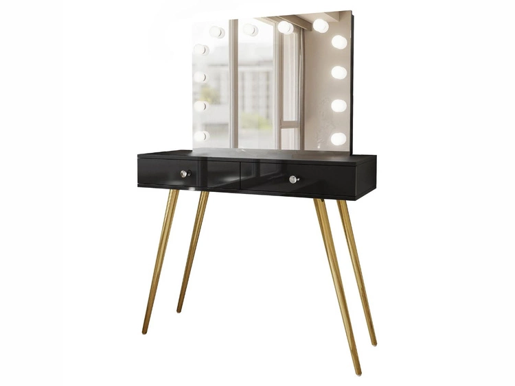 Czarny połysk \ Uchwyty \ Złoty