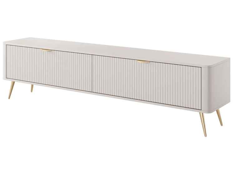 Szafka pod telewizor z drzwiczkami 200 cm Latina Beżowa