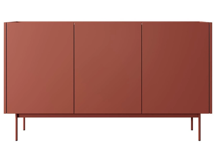 Komoda z drzwiami Drevo czerwona