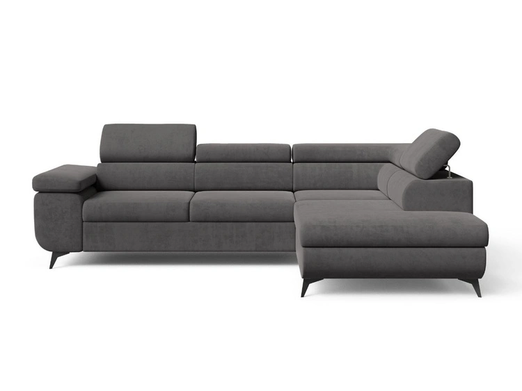 Ciemny szary \ Welwet \ Prawa