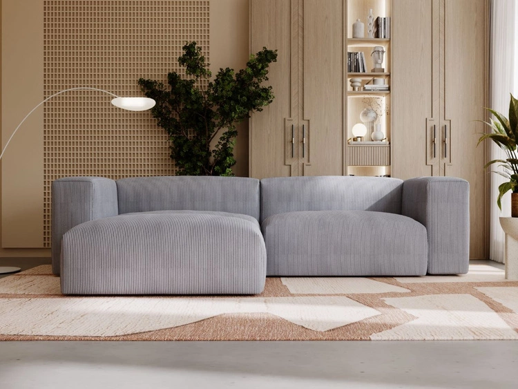 Narożnik wypoczynkowy L lewy Landi Szary