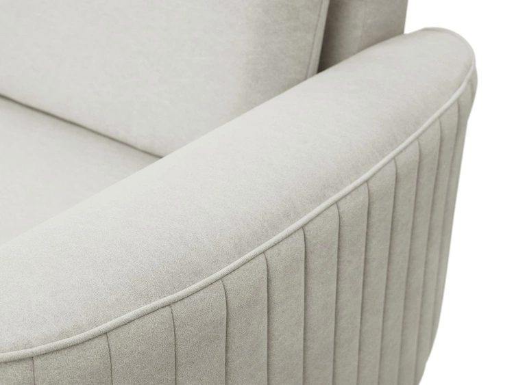 Narożnik L Prawy z funkcją spania i pojemnikiem Limon Jasny szary