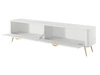 Szafka pod telewizor z drzwiczkami 200 cm Latina Biała