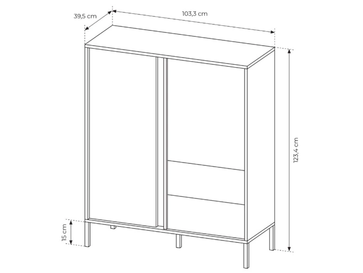 Zestaw mebli do salonu Dego Beżowy