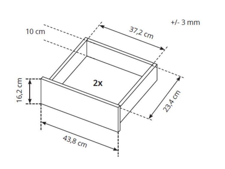Łóżko drewniane 160 x200 Baffi Dąb Craft Złoty, Biały