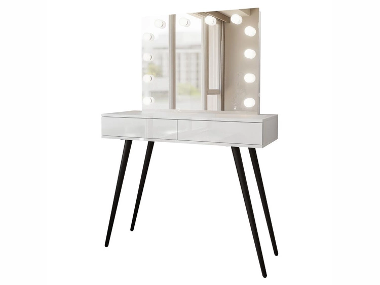 Biały połysk \ Push to open \ Czarny