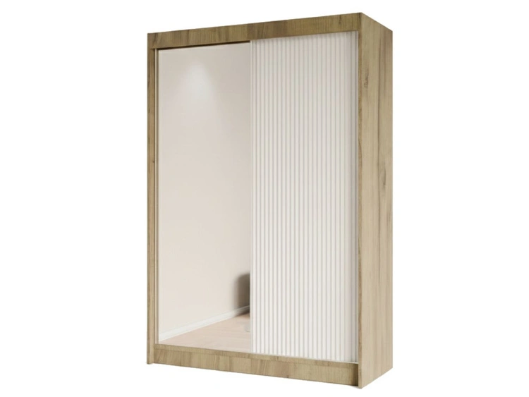 150 cm \ Biały || Dąb Craft Złoty \ Tak