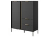 Komoda z drzwiami i szufladami Drino Antracyt