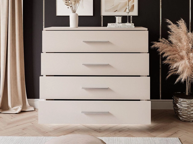 Komoda z szufladami i oświetleniem LED Nuveo Kaszmir