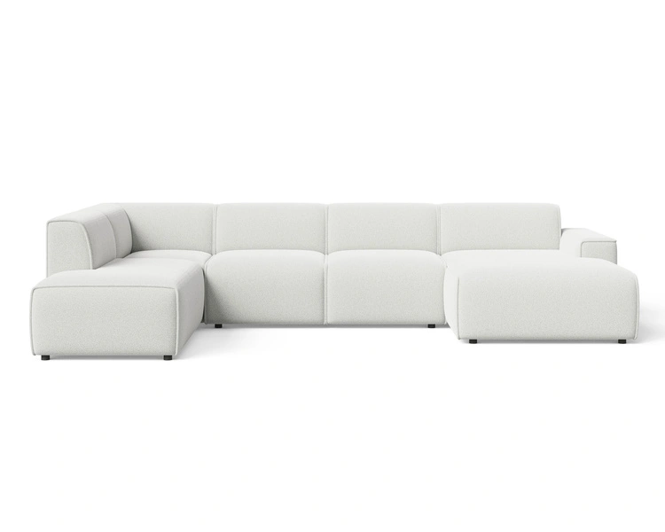 Biały \ Boucle \ Lewa