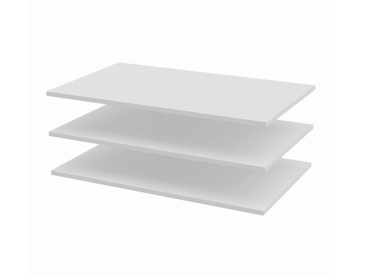 Szafa dwudrzwiowa z drzwiami przesuwnymi, nadstawką i lustrami 254 cm Nuveo Biały połysk