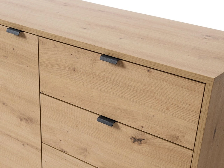 Komoda z drzwiami i szufladami Anime Dąb Artisan