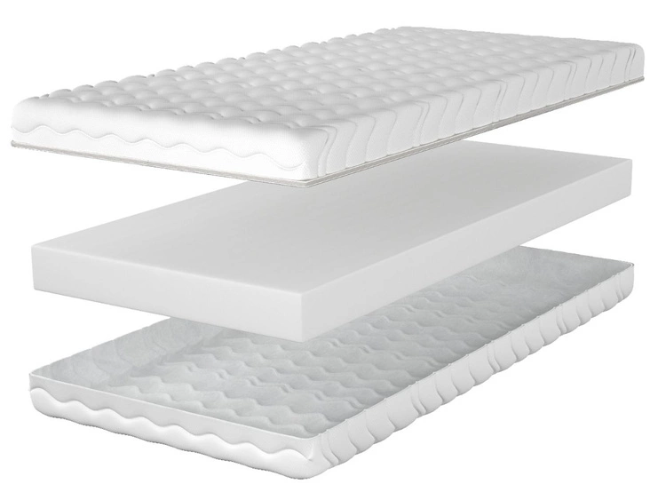 Materac piankowy dwustronny miękki Zen 10 90x200