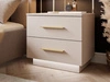 Stolik nocny z dwoma szufladami Nuveo Kaszmir