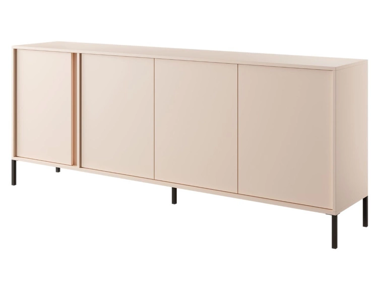 Komoda z drzwiami 203 cm Dego Beżowa