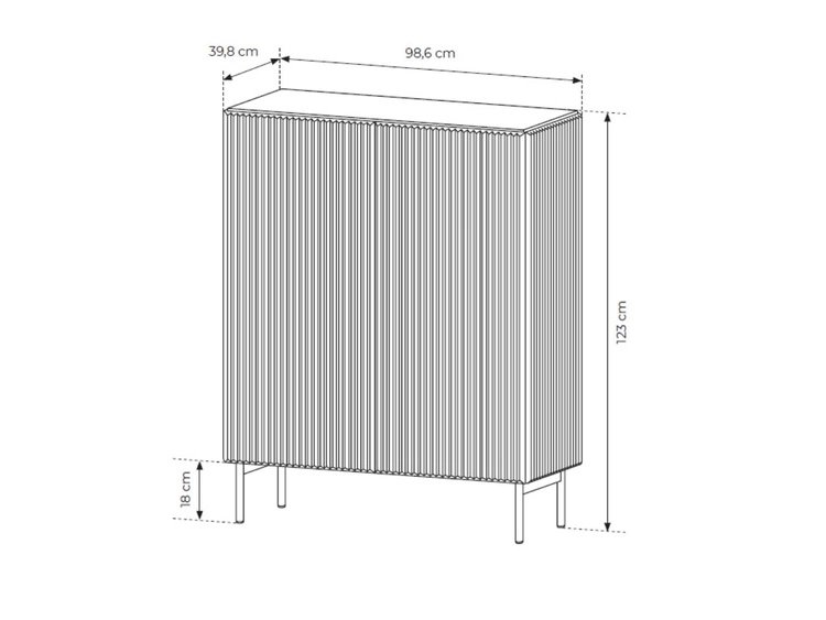 Zestaw mebli do pokoju dziennego Qualita Kaszmirowy