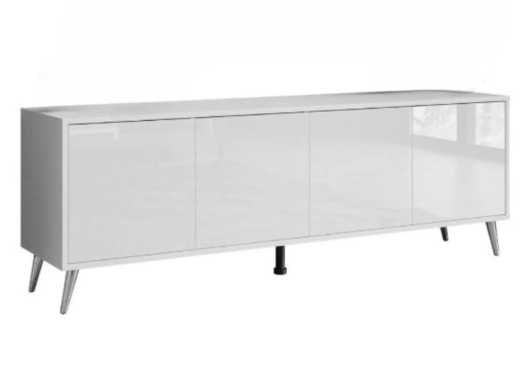 Biały \ 12 cm \ Srebrny