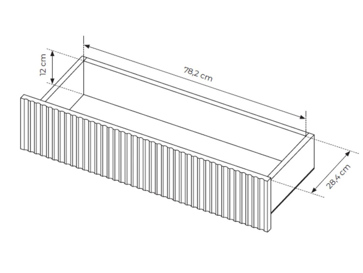 Zestaw mebli do salonu Gradimento Dąb Cremona