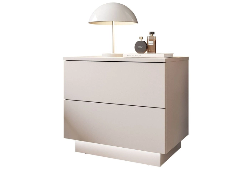 Stolik nocny z dwoma szufladami Nuveo Kaszmir