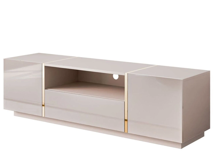 Zestaw mebli do salonu w stylu glamour Lunelie Kaszmir