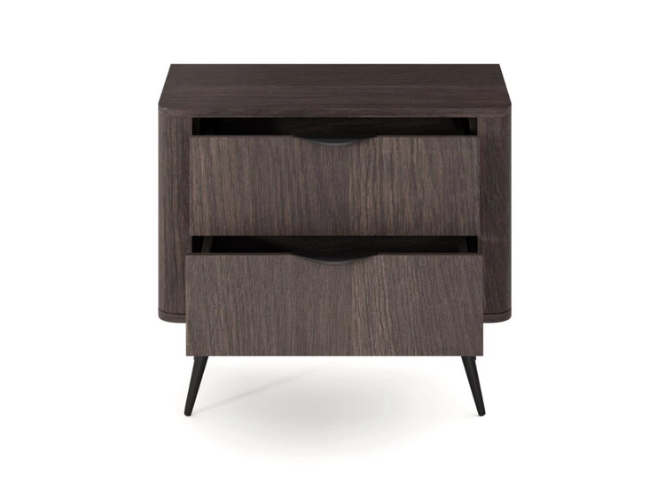 Stolik nocny z dwoma szufladami Magico Dąb Dunin