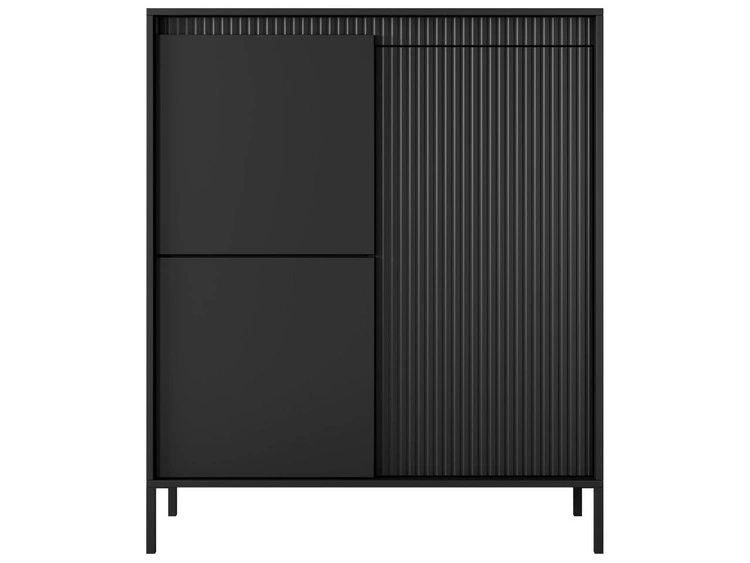Komoda z drzwiami Sorano Czarna