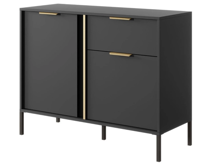 Zestaw mebli do salonu 2 Drino Antracyt