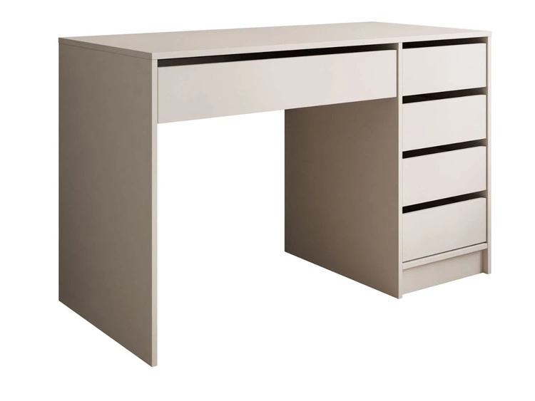 Biurko z pięcioma szufladami Melo kaszmir mat