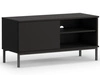 Szafka pod telewizor z drzwiczkami Soroko Czarny