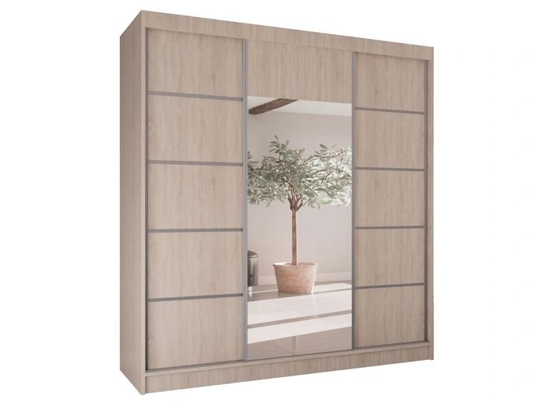 Dąb Sonoma \ Srebrne szprosy