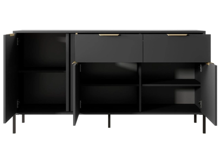 Komoda z drzwiami i szufladami Drino Antracyt