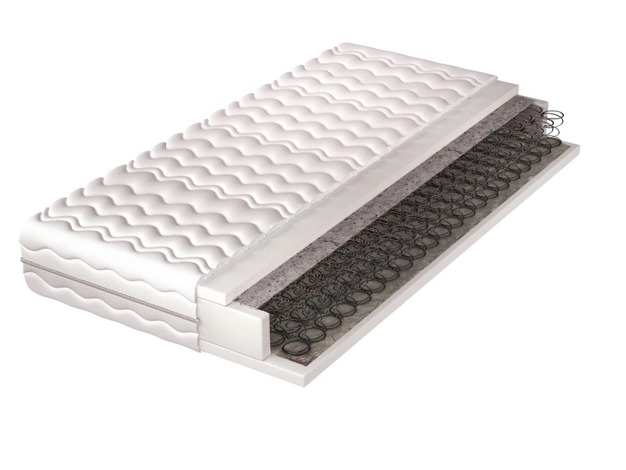 Materac bonellowy z pianką poliuretanową Formo 120x200