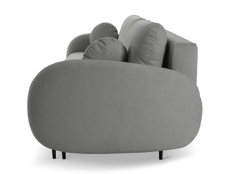 Kanapa z funkcją spania i pojemnikiem na pościel Alta Szara