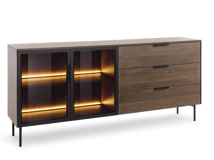 Zestaw mebli do salonu Lumina Dąb Dunin