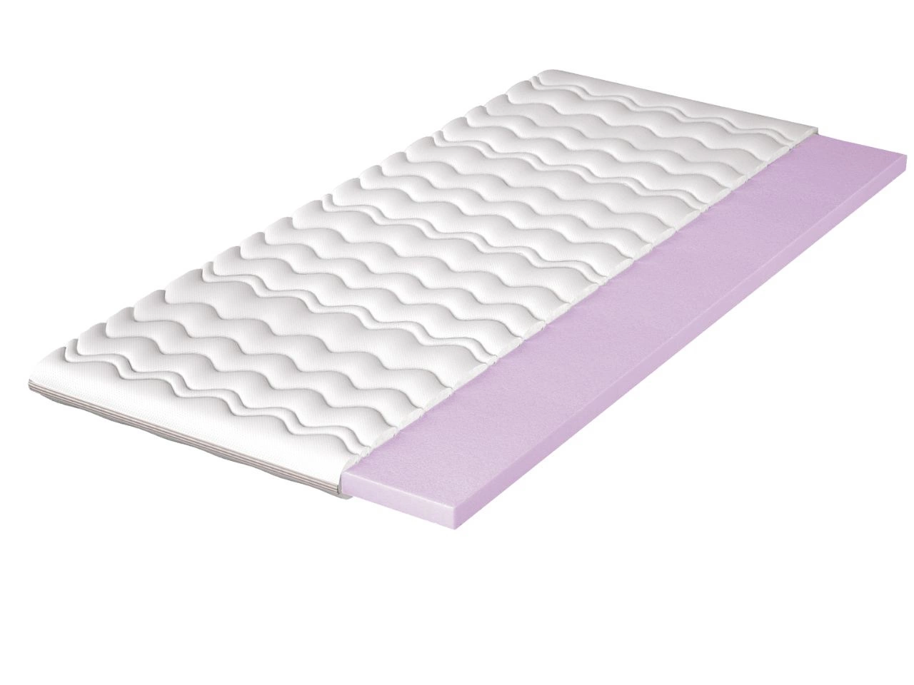 Materac nawierzchniowy z pianką poliuretanową Pano 120x200