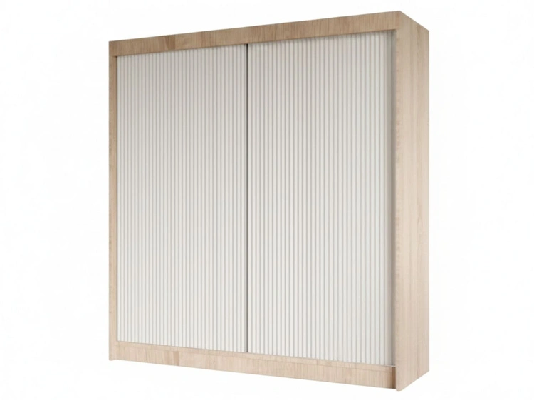 200 cm \ Biały || Dąb Sonoma \ Nie