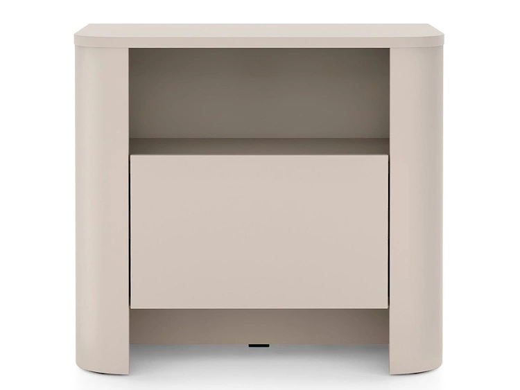 Stolik nocny z szufladą do sypialni Brillo Kaszmir