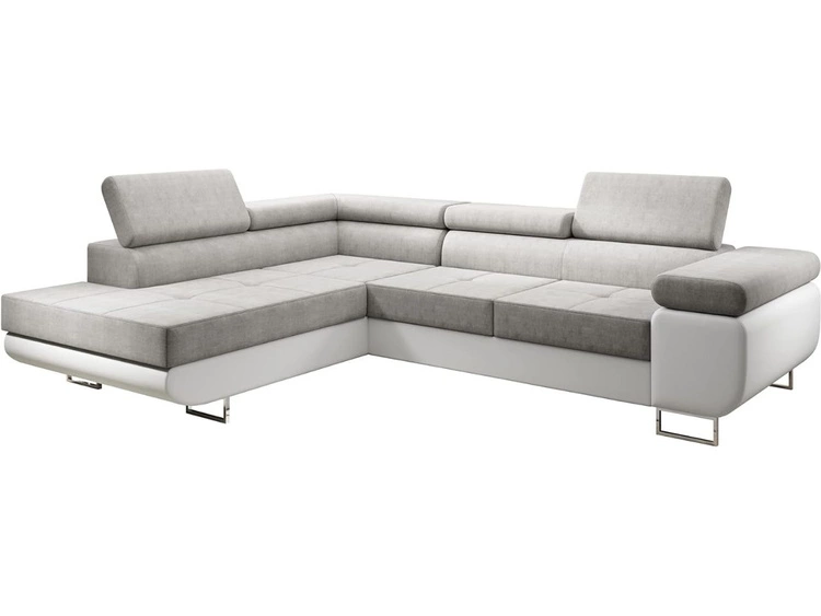 Biały || Jasny szary \ Lewa