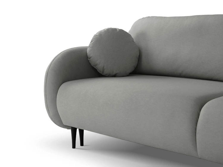 Kanapa z funkcją spania i pojemnikiem na pościel Alta Szara