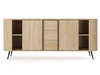 Komoda z drzwiami przesuwnymi 200 cm Passione Dąb Cremona