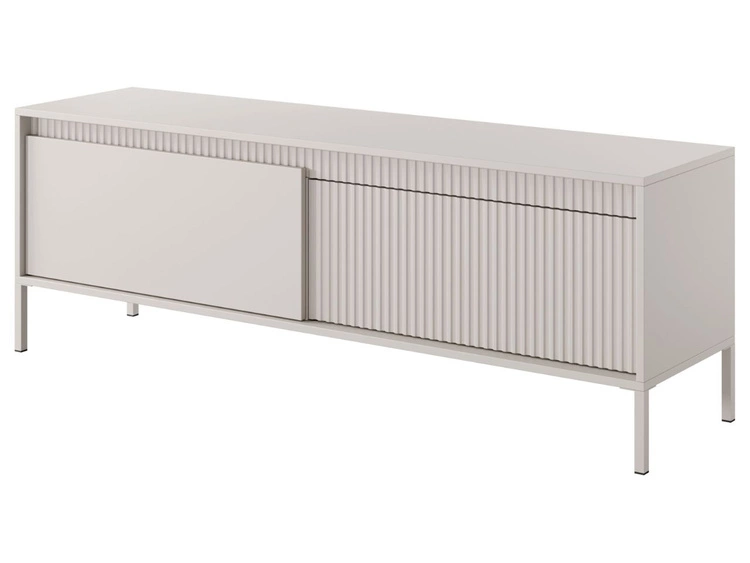 Szafka pod telewizor z drzwiczkami 153 cm Sorano Beżowa