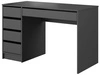 Biurko z szufladami Anes Antracyt