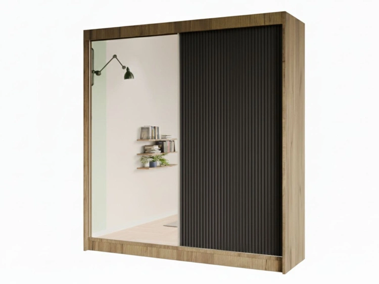 200 cm \ Biały || Dąb Craft Złoty \ Tak